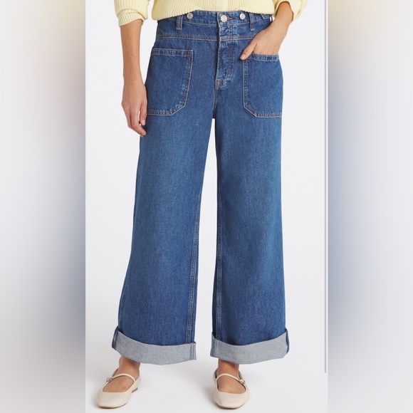 Free People We the Free Palmer Cuffed Jeans - Picture 3 of 6